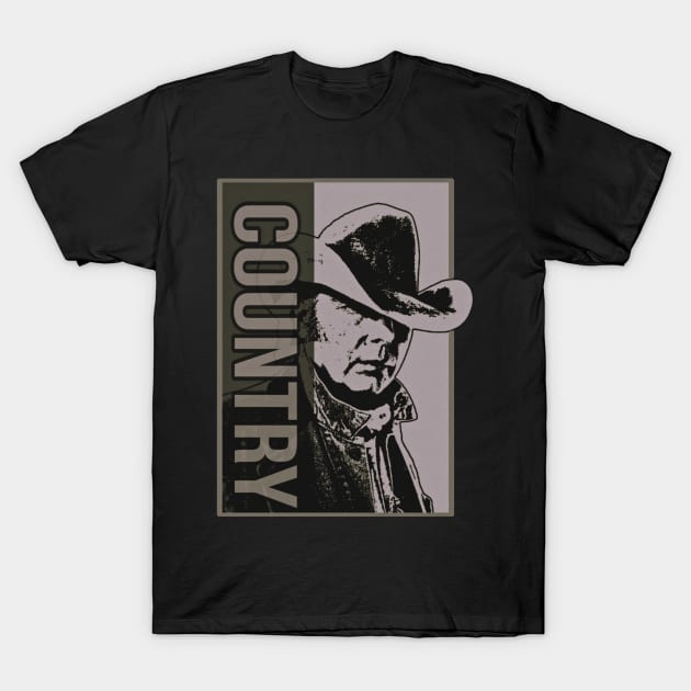 Dwight Yoakama - Country T-Shirt by Olvera_Nattie